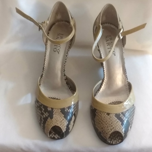 Shoes Franco Sarto wedge heels size 7 gently worn - Picture 1 of 5